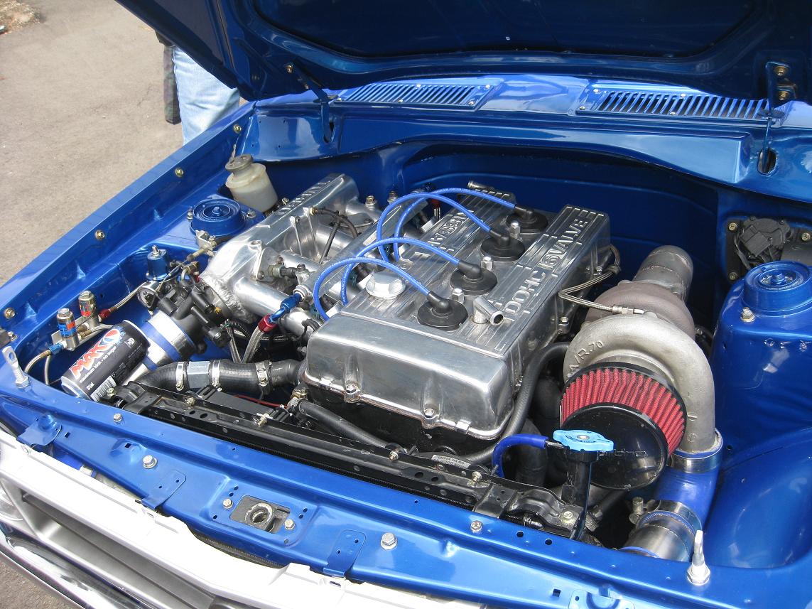 Nissan 720 v6 engine swap #7