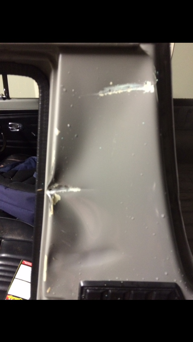 B pillar damage need advice [Forum Main Forum] Datsun 1200 Club