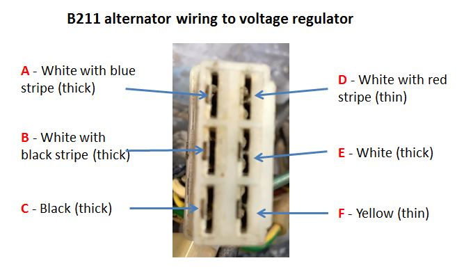 alternator upgrade wiring advice needed1976 B211 [Forum - Main Forum