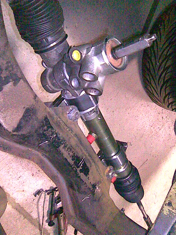 B210 Rear Coilover suspension, rack & pinion conversion, power steering
