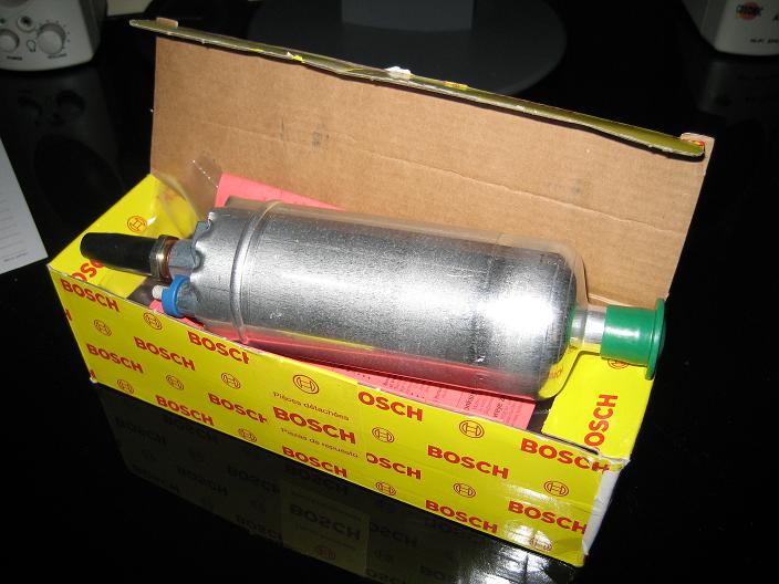 new bosch fuel pump where to fit