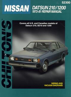 Tech Wiki - Repair Manual : Datsun 1200 Club