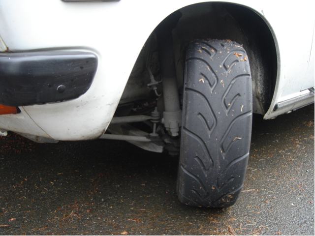 12" low-profile tire