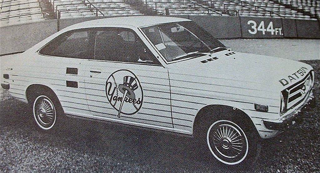 yankees pinstripe car