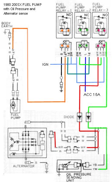 Tech Wiki Electric Fuel Pump Datsun 1200 Club