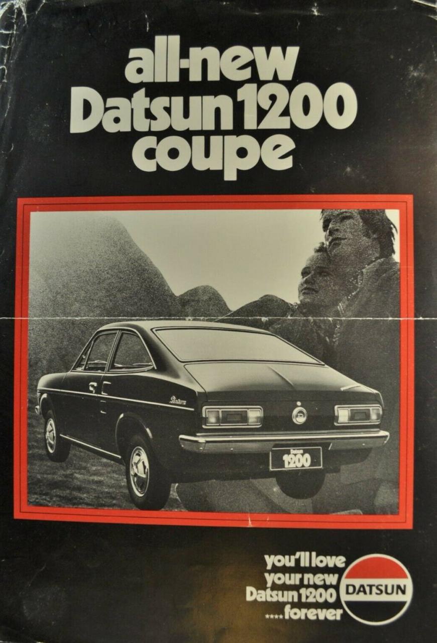 all-new Datsun 1200 coupe
