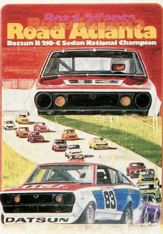Datsun Competition Road Atlanta poster