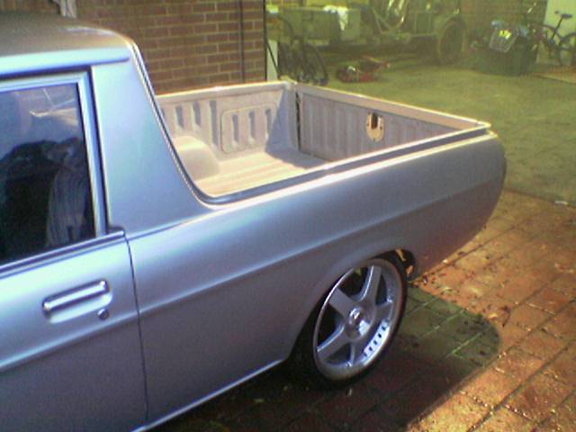 Side view of my ute