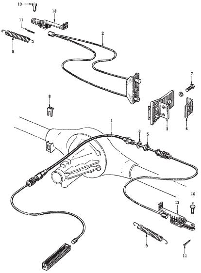 datsun handbrake car