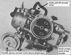 Carburetor - Hitachi DCH306 top view