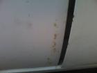 door skin rust bubbles
