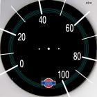 Speedometer for low gearing