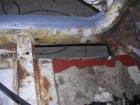 Rust repair in passenger floor