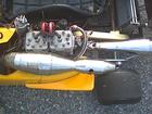 Yellow Kart engine from top