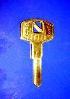 Non-reversible Ignition key