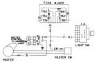 1973 Heater Wiring USA