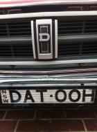 Dat-00h number plate