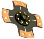 clutch disc, 4 button, solid hub