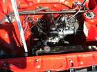 B210 race car engine compartment