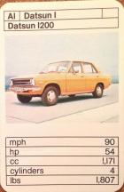 Top Trumps Datsun 1200