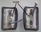 Truck tail light plugs