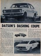 Datsun's Dashing Coupe 1 of 3