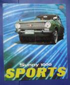 Sunny 1000 Sport green sedan