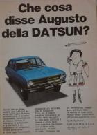 Che cosa disse Augusto della DATSUN?