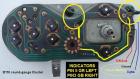 Dash turn signal lamps