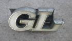 1972 GL grille badge