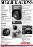 SPECIFICATIONS Sept. 1978