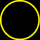 circle yellow fat