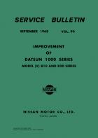 Improvement of Datsun 1000 Series for 1969
