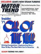 Motor Trend magazine February 1971