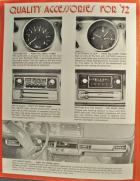 Tachometer, Clock, Radios, A/C