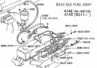 B310 EGI FUEL ASSY diagram