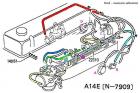 B310 EGI vacuum hose diagram
