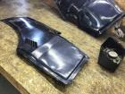 trunk side finisher for coupe