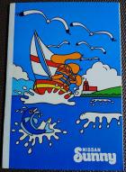 Nissan Sunny notepad