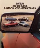 DATSUN 210-310-200 SX & INTRODUCING NISSAN STANZA