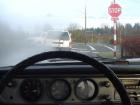 Fogged windshield ...