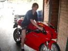 me on a Ducatti 999