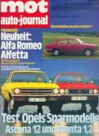 mot auto-journal Nov 1972