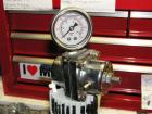 Adjustable fuel pressure regulator with guage