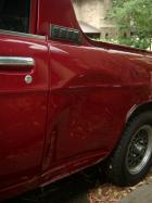 Passenger Side rear quarter