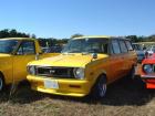 yellow 2dr wagon